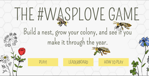 A screenshot of the Wasplove game